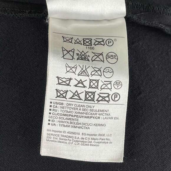 Banana Republic Black Peplum Midi Dress - Women’s 8 - Picture 9 of 9